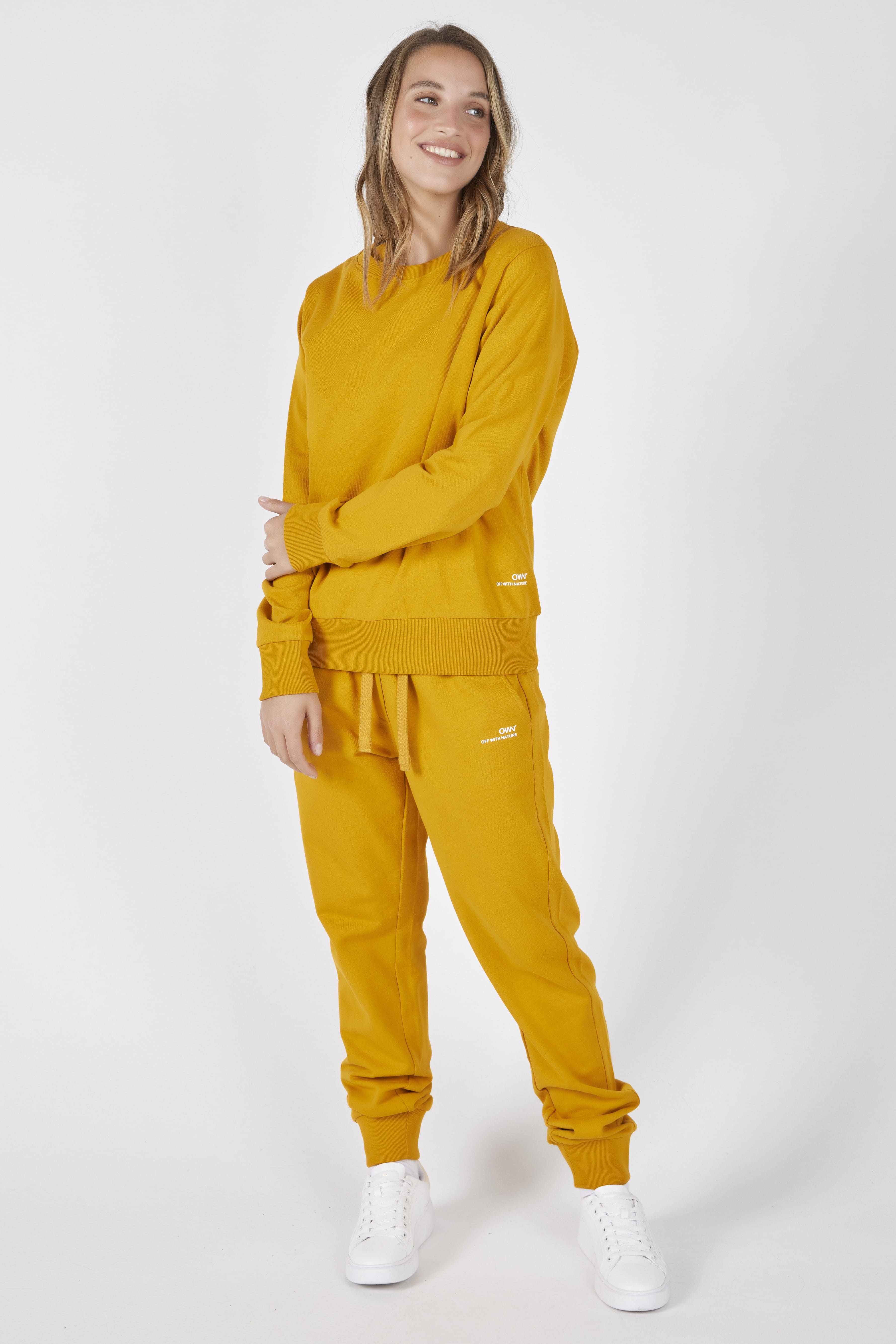 OWN OFF WITH NATURE - Wholesale Lounge Set - Women's - Crewneck Fleece Sweatshirt Set + Fleece Joggers18