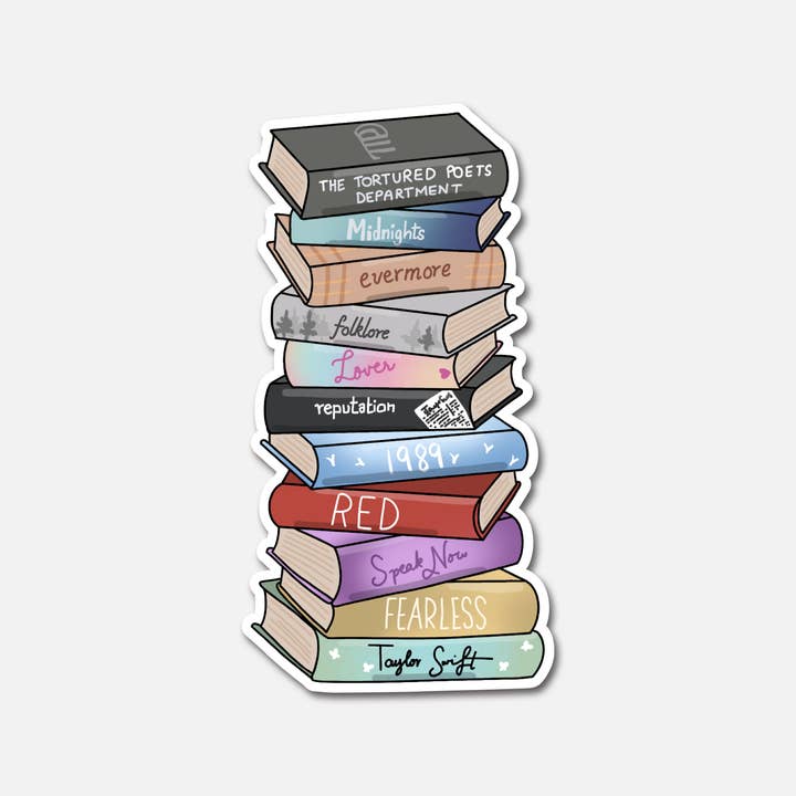 Tortured Book Club Sticker Tortured Book Club Sticker