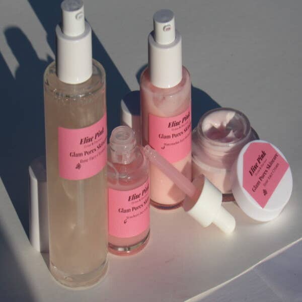 Elise Pink - Wholesale Facial Care Set/Kit - Glam Pores Skincare Set 7