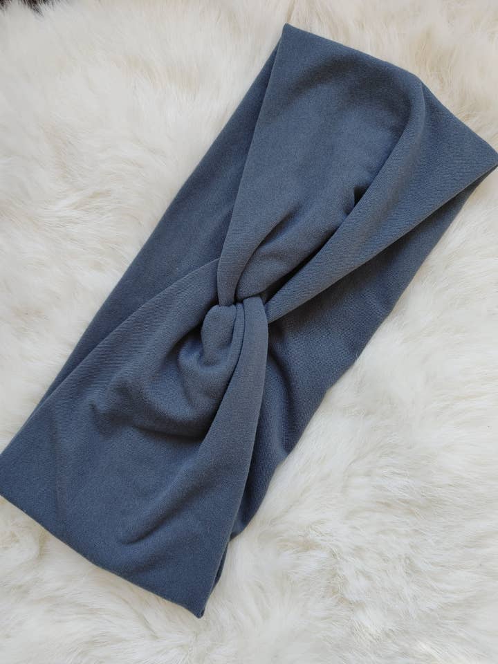 Charcoal Headband for wholesale by Sew fashionable headbands