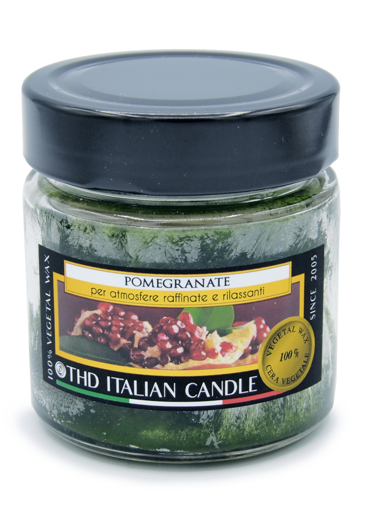 Thd Tophouse - Wholesale Jar/Filled Candle - THD Italian Candle Smart Medium Pomegranate 6/1440