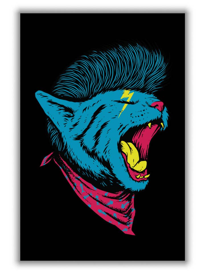 The Killer Cat for wholesale by Stanley Print House