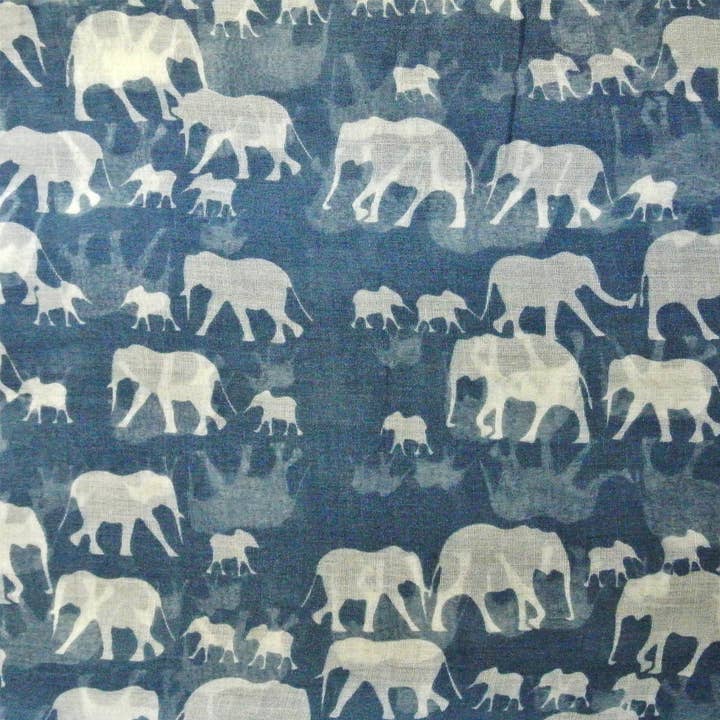 Wrapables.com - Wholesale Scarf - Women's - Wrapables Elephant Print Scarf Wrap