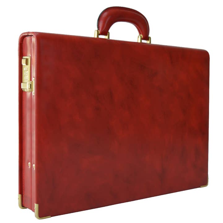 Pratesi Machiavelli Slim Attaché-Koffer aus Rindsleder für den Großhandel von Pratesi