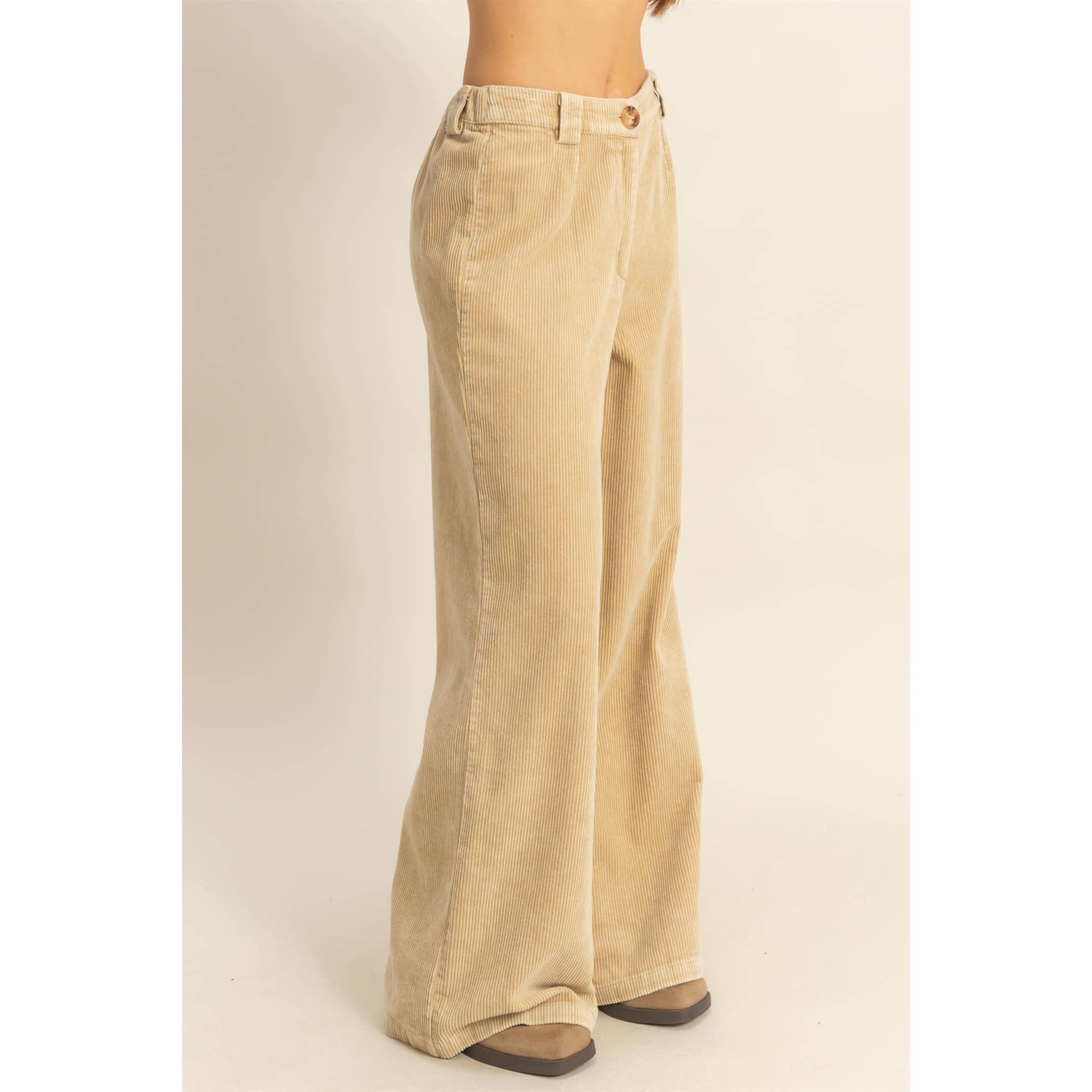 HYFVE - Wholesale Pants - Women's - Snow Garment Washed Corduroy Trousers11