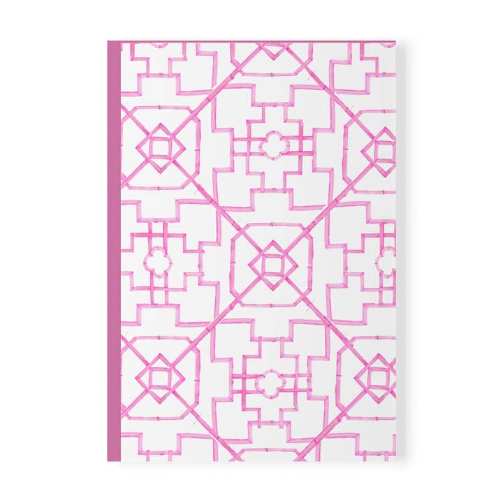 Carnet à couverture souple en bambou Chinoiserie pour la vente par Magnolia Paperie