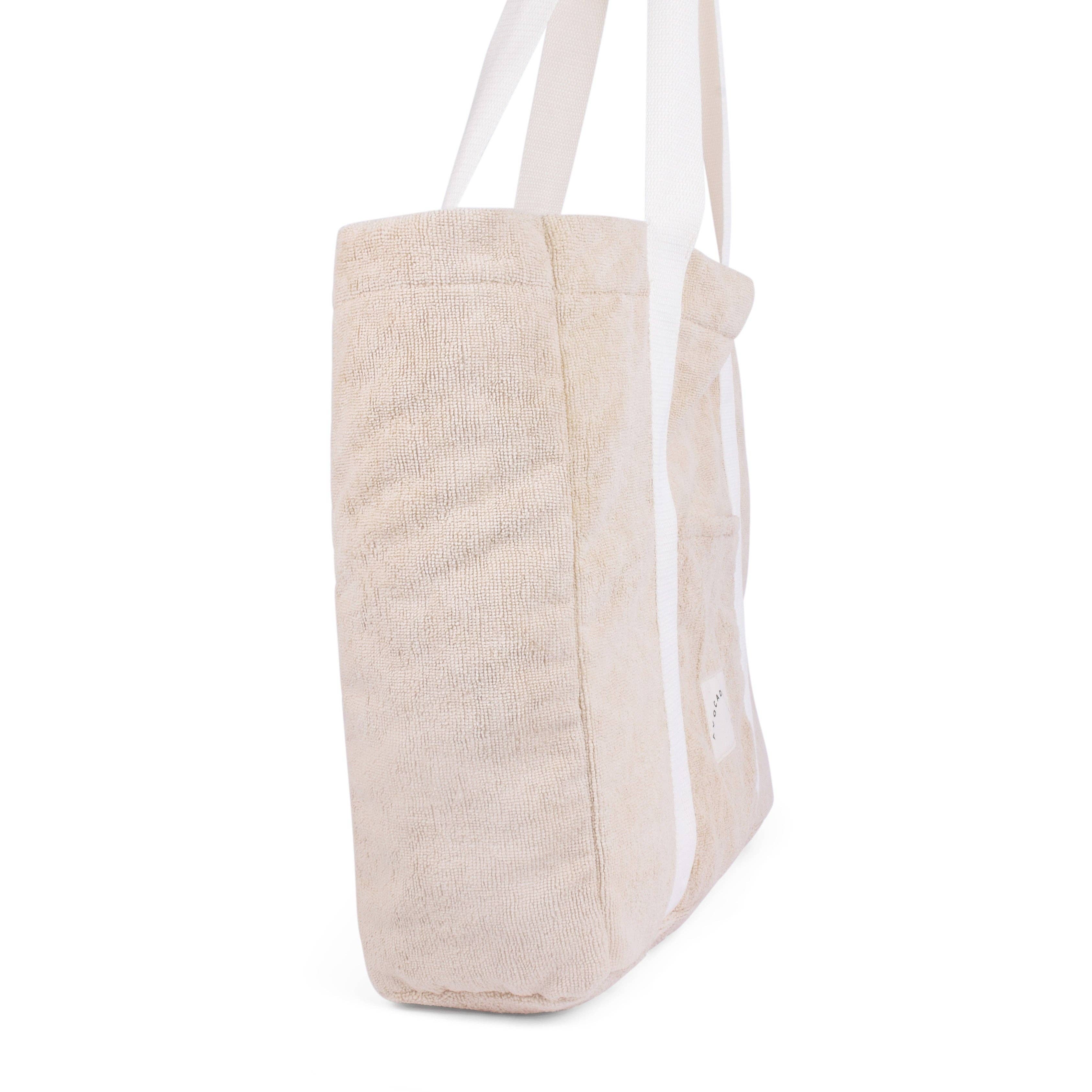 Avocado Zinc - Wholesale Tote Bag - Women's - Terry Towelling Tote5
