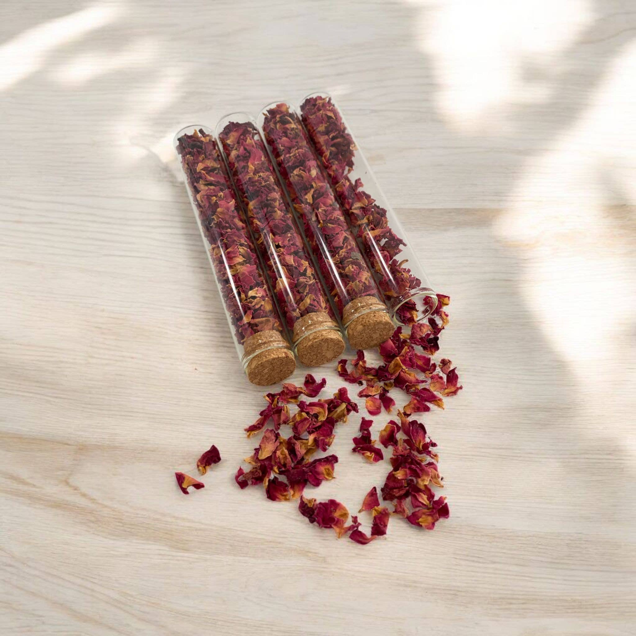 The Peel Thing - Wholesale Food Gift Basket - Edible Flower Sprinkles- Rose Petals ** Gift Size- Test Tube