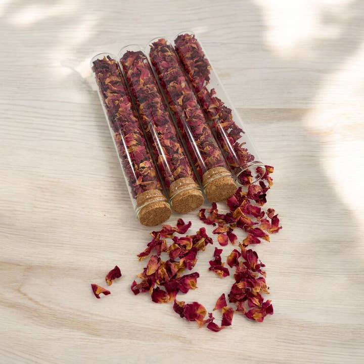 The Peel Thing - Wholesale Food Gift Basket - Edible Flower Sprinkles- Rose Petals ** Gift Size- Test Tube0
