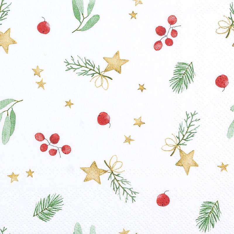 Home Fashion - Carl Dietrich GmbH - Wholesale Disposable Napkin - Cocktail Napkins Wonderful Christmas Icons1