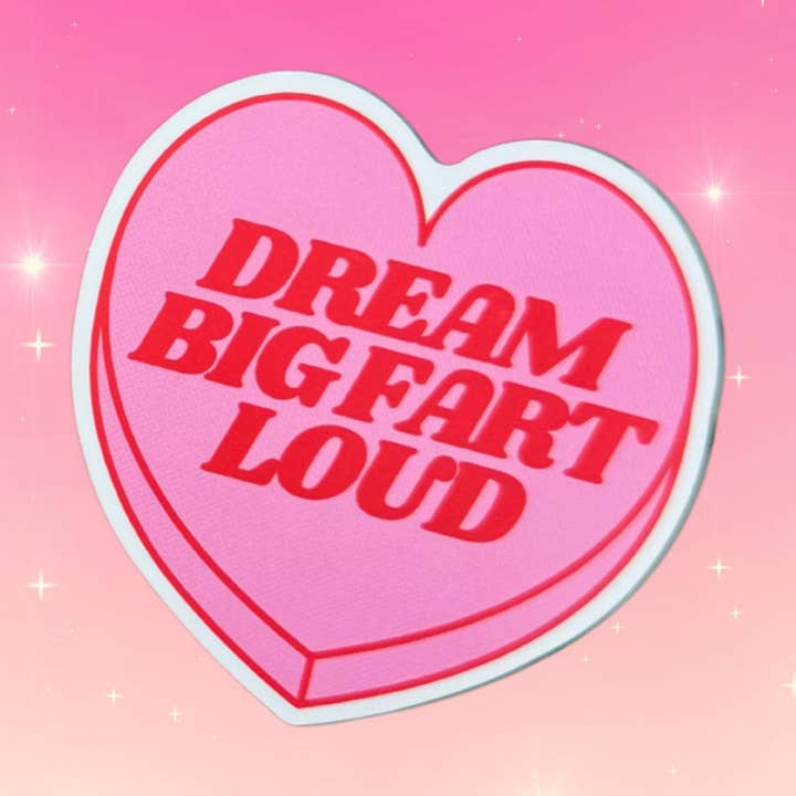 Adesivo Scoreggia Regali di Umorismo Inappropriato Divertente Ispirazionale per la vendita all'ingrosso da parte di As Told By Ellie