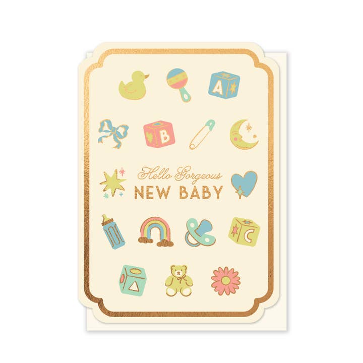 Nytt bebiskort | Nytt bebiskort | Lyxigt foliekort för wholesale av Stormy Knight