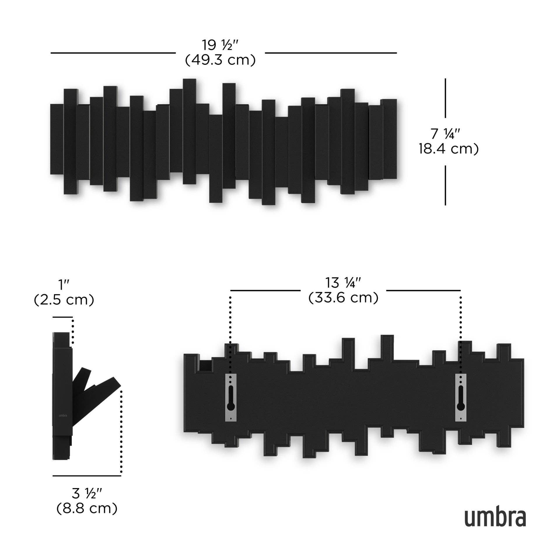 Umbra - Wholesale Wall Hook - Sticks 5 Wall Hook37