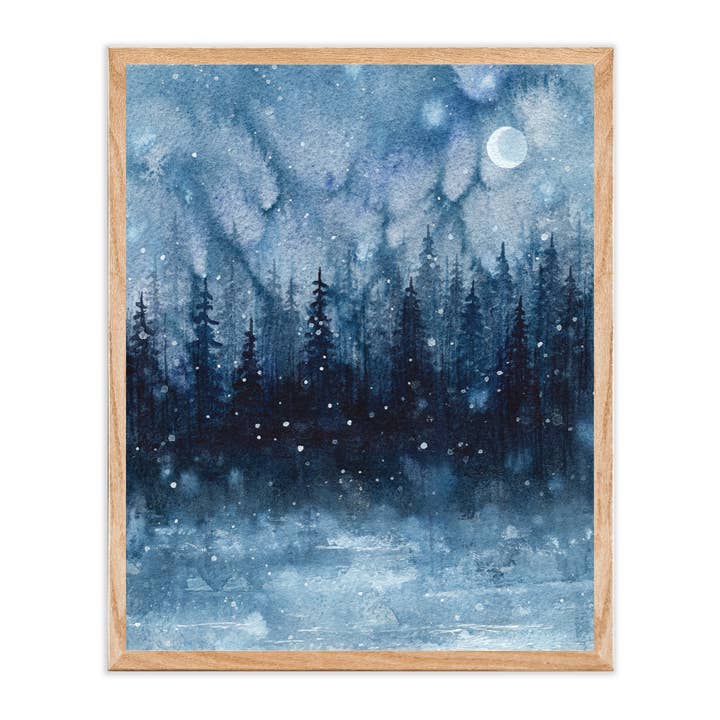 Winter Solstice Art Print for wholesale by Green Artist Designs