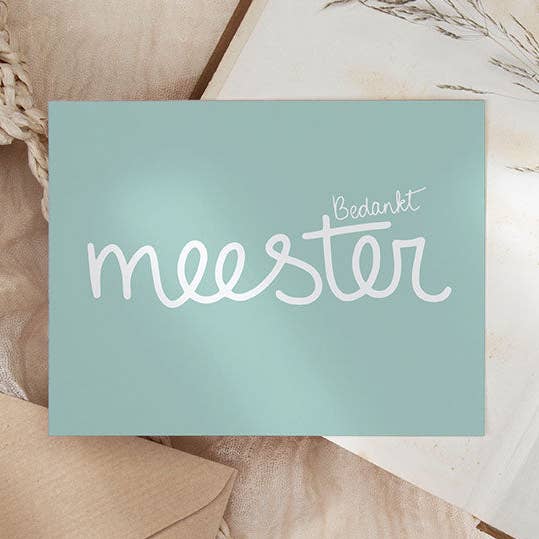 Kort | Tak, lærer for engroshandel hos NynkeOntwerpt