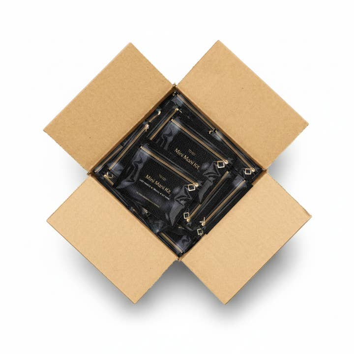 Kit U Safe - Wholesale Nailcare set - Black Mini Manicure Kits4