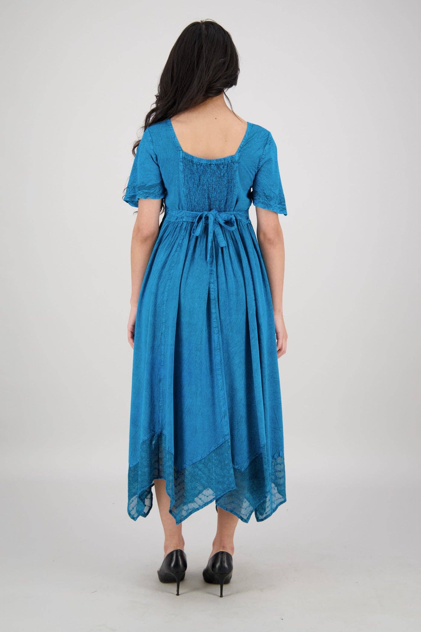 Advance Apparels - Wholesale Dress - Women's - Renaissance Flutter Sleeve Dress ADL-253279