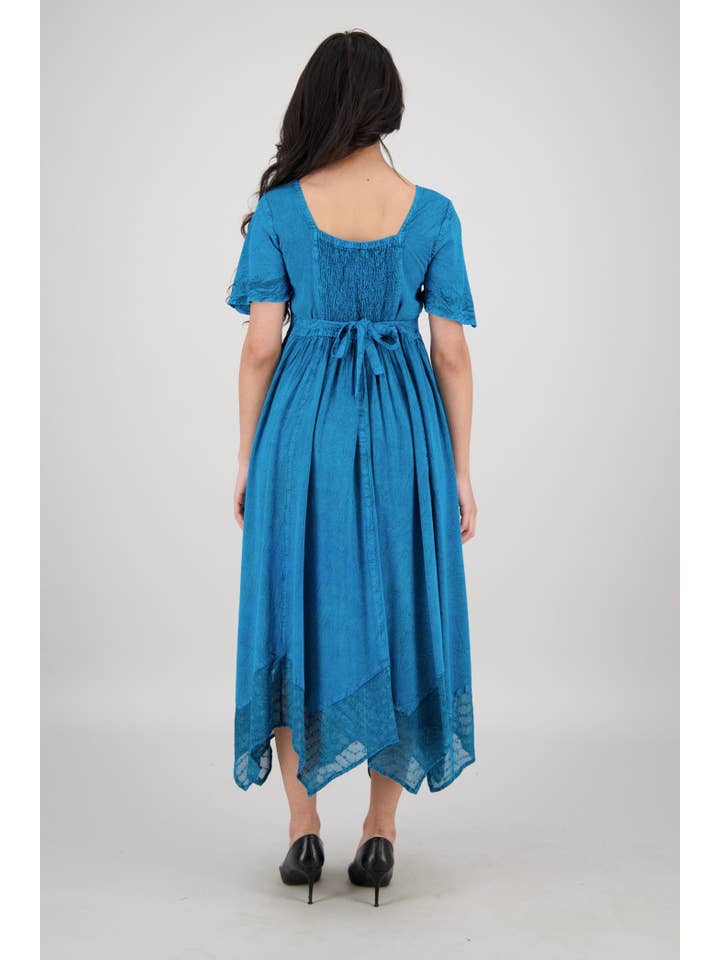 Advance Apparels - Wholesale Dress - Women's - Renaissance Flutter Sleeve Dress ADL-253279