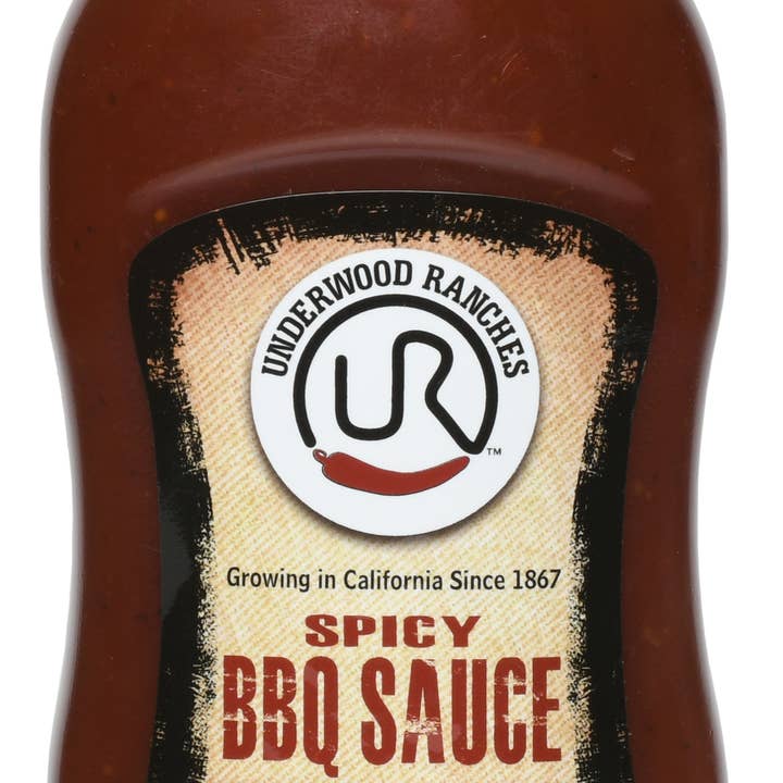 Spicy Red Jalapeno BBQ Sauce (17 oz) for wholesale by Underwood Ranches