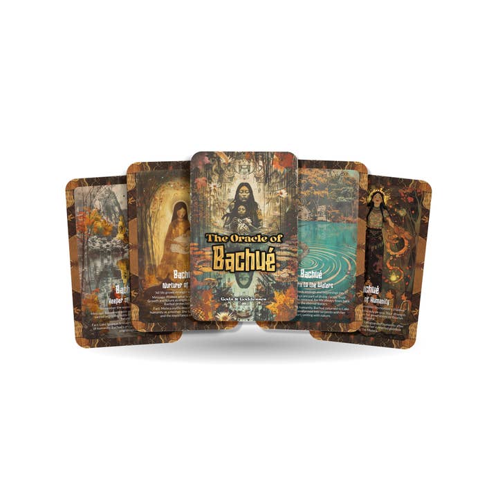 L'Oracle de Bachué – Un jeu d'oracle de la déesse mère – 22 cartes d'oracle – Source primordiale de l'humanité pour la vente par IBIZA TAROT