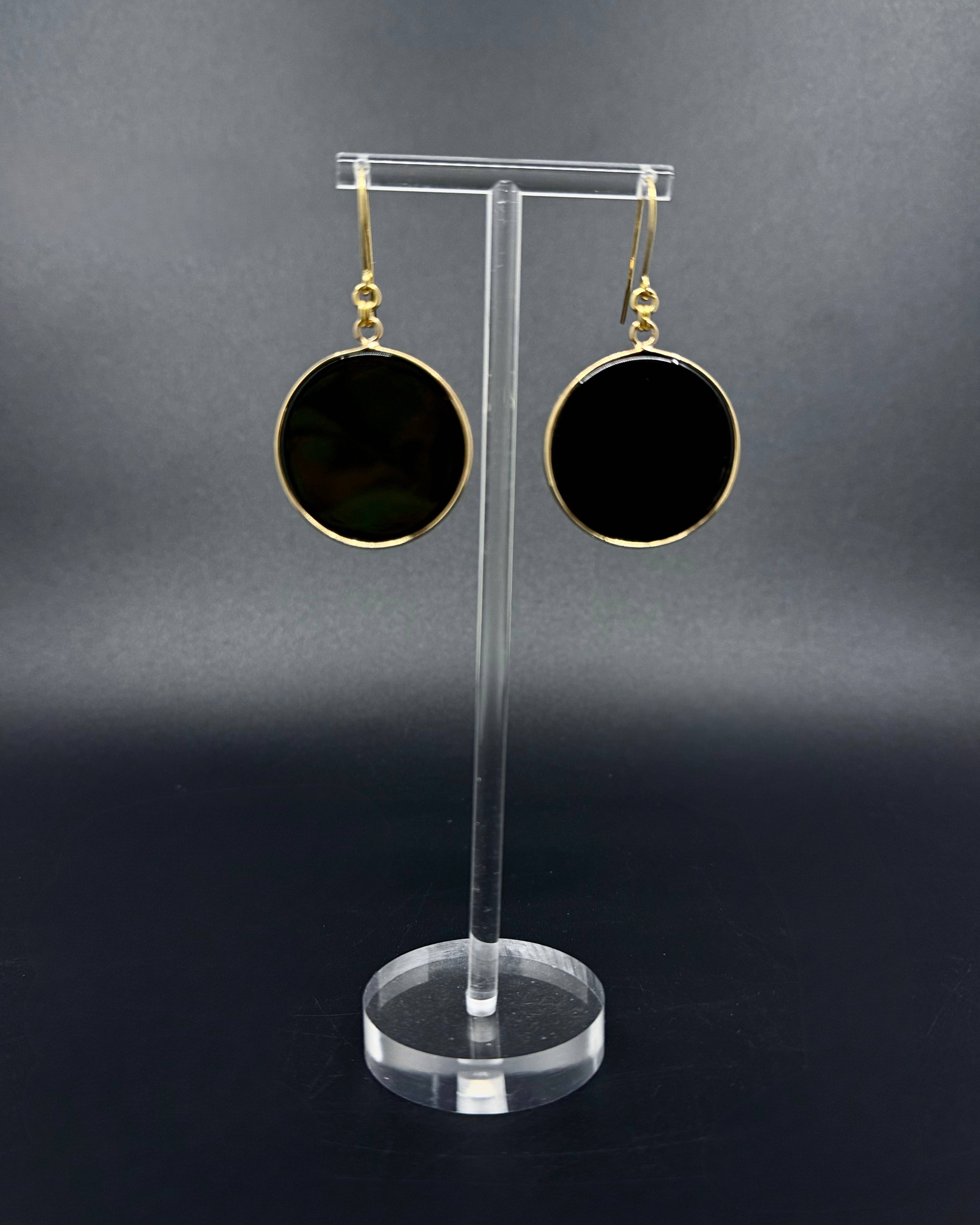 Lawless - Wholesale Dangle Earrings - Nebulae Trace Earrings - Obsidian1