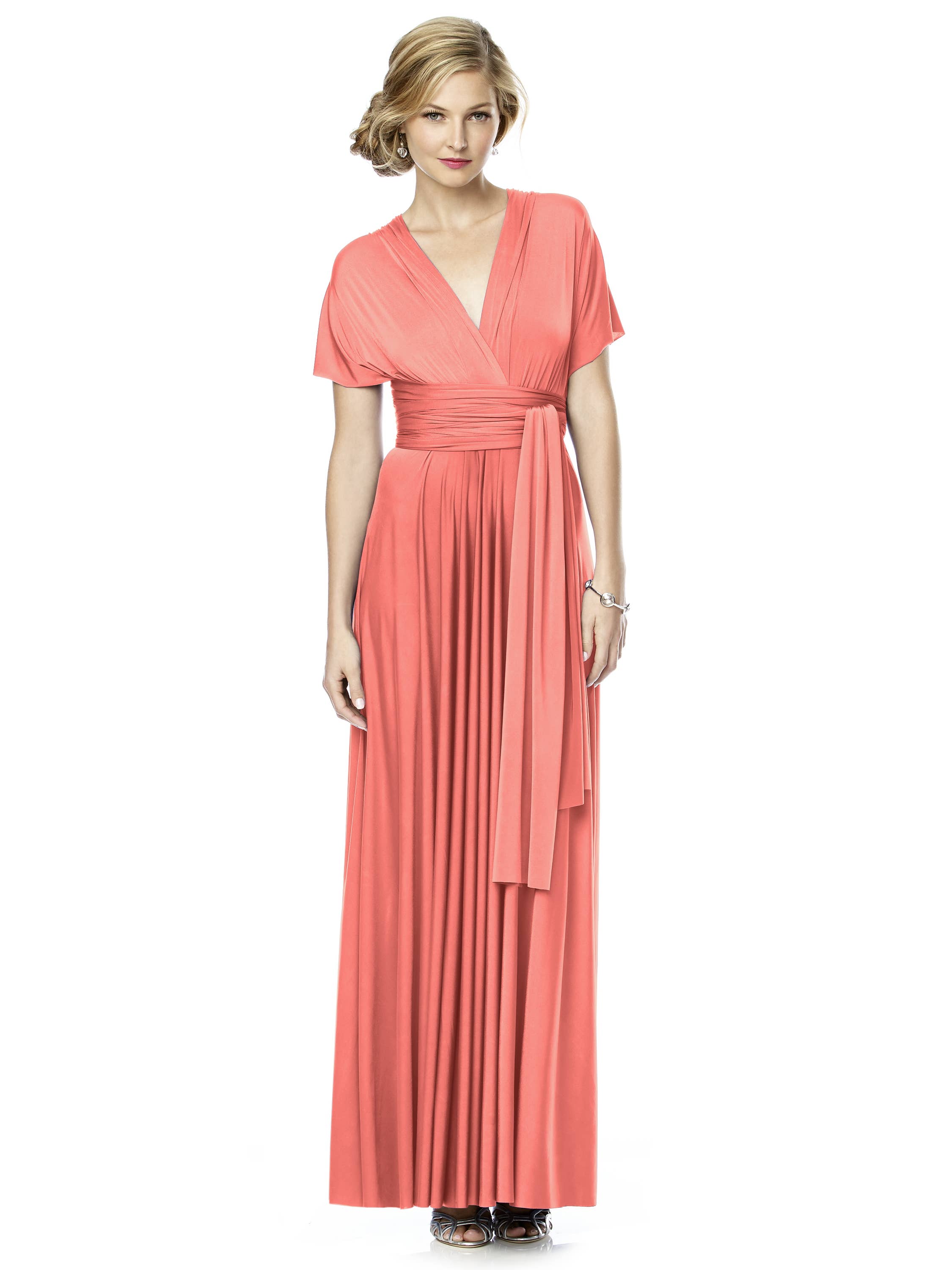 Dessy Group – Großhandel Kleid – Damen – Twist Wickelkleid: Lang108