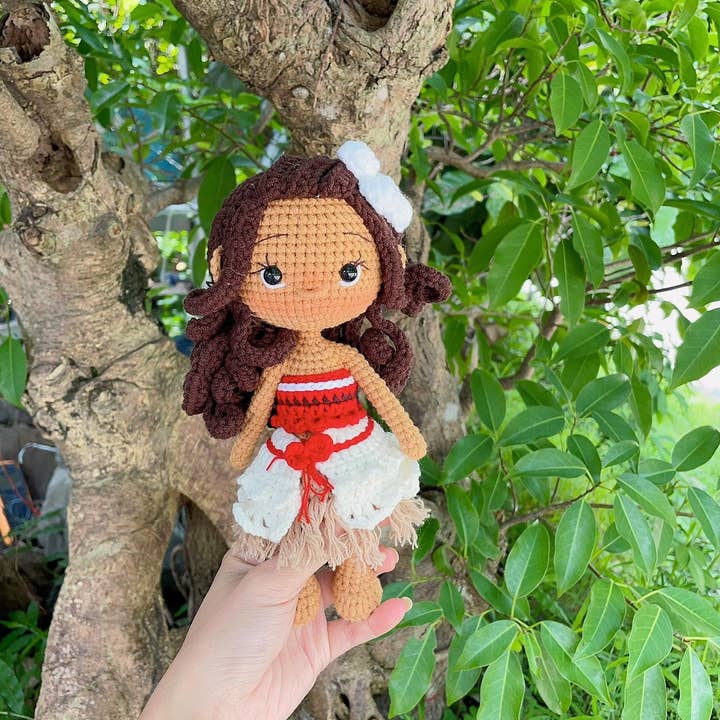 Anh2 LTD - Wholesale Doll - Kids - Set of 12 Crochet Princess Dolls, Handmade Gift for Girls