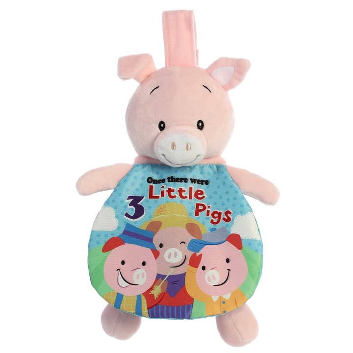 Ebba by Aurora Gift - Wholesale Stuffed/Plush Toy - Kids & Baby - 9" Story Pals™ 3 Little Pigs