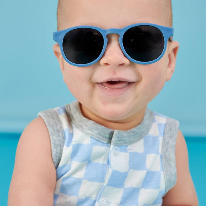 Babiators - Wholesale Sunglasses - Kids - Kids Eco Collection: Keyhole Sunglasses in Pacific Blue3
