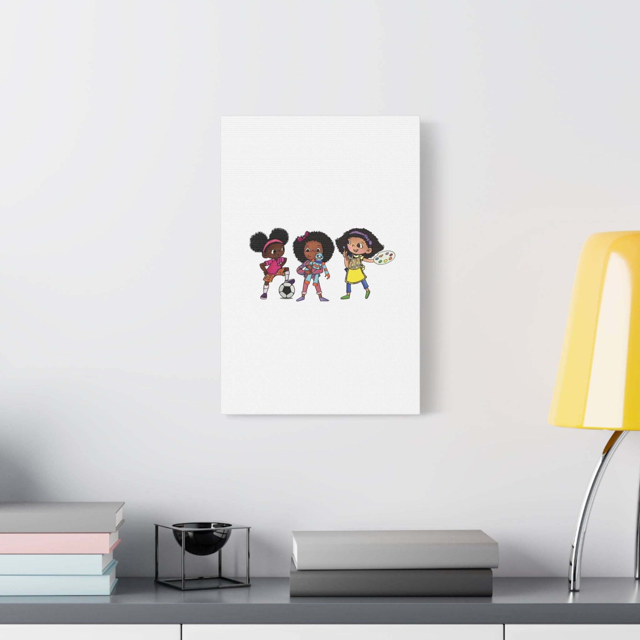 Ikuzi Dolls - Wholesale Art Print - Kids & Baby - Kids' Canvas Wall Art - Playful Characters for Creative Spaces151