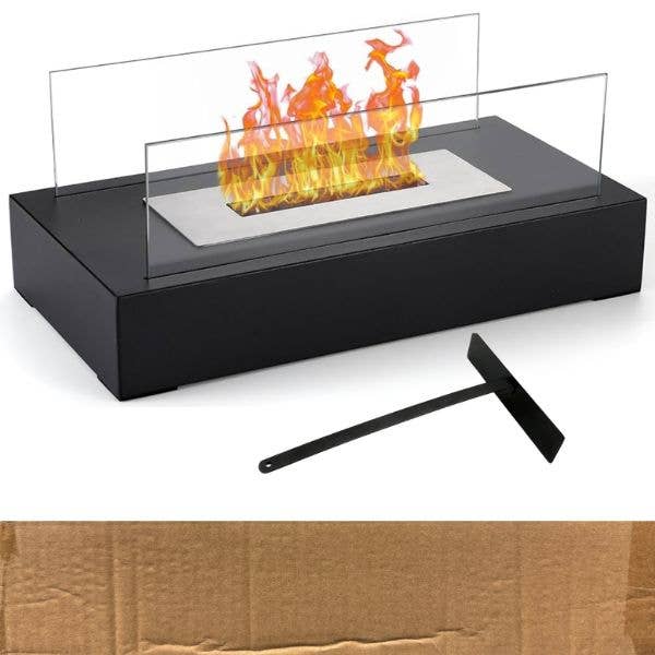 St. Louis Wholesale LLC - Wholesale Fire Pit - Table Top Firepit - #Huitbon - 14"x7"3" - Modern Fashion