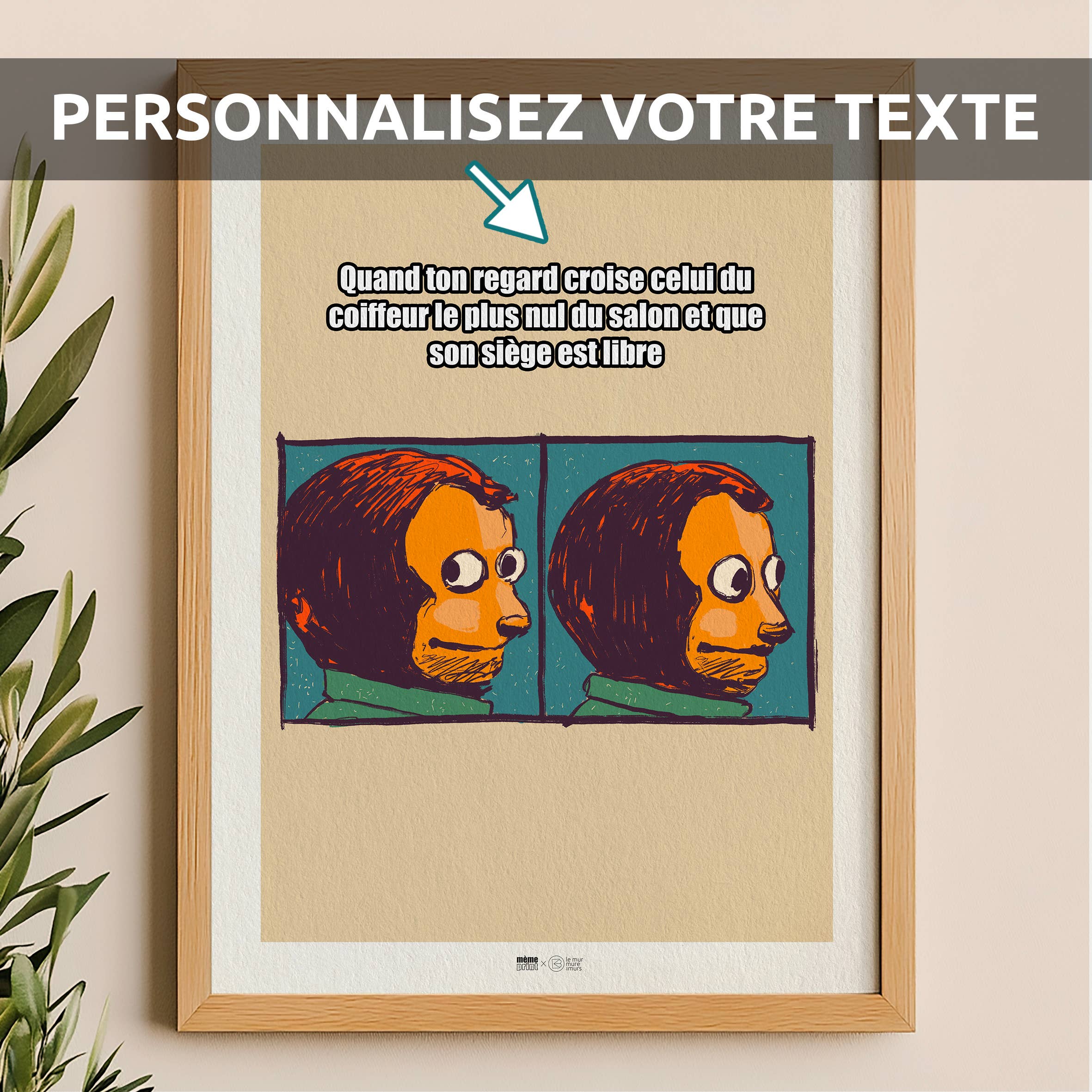 le murmure des murs - Venta al por mayor Pósteres - Muestra meme Marioneta mono color5