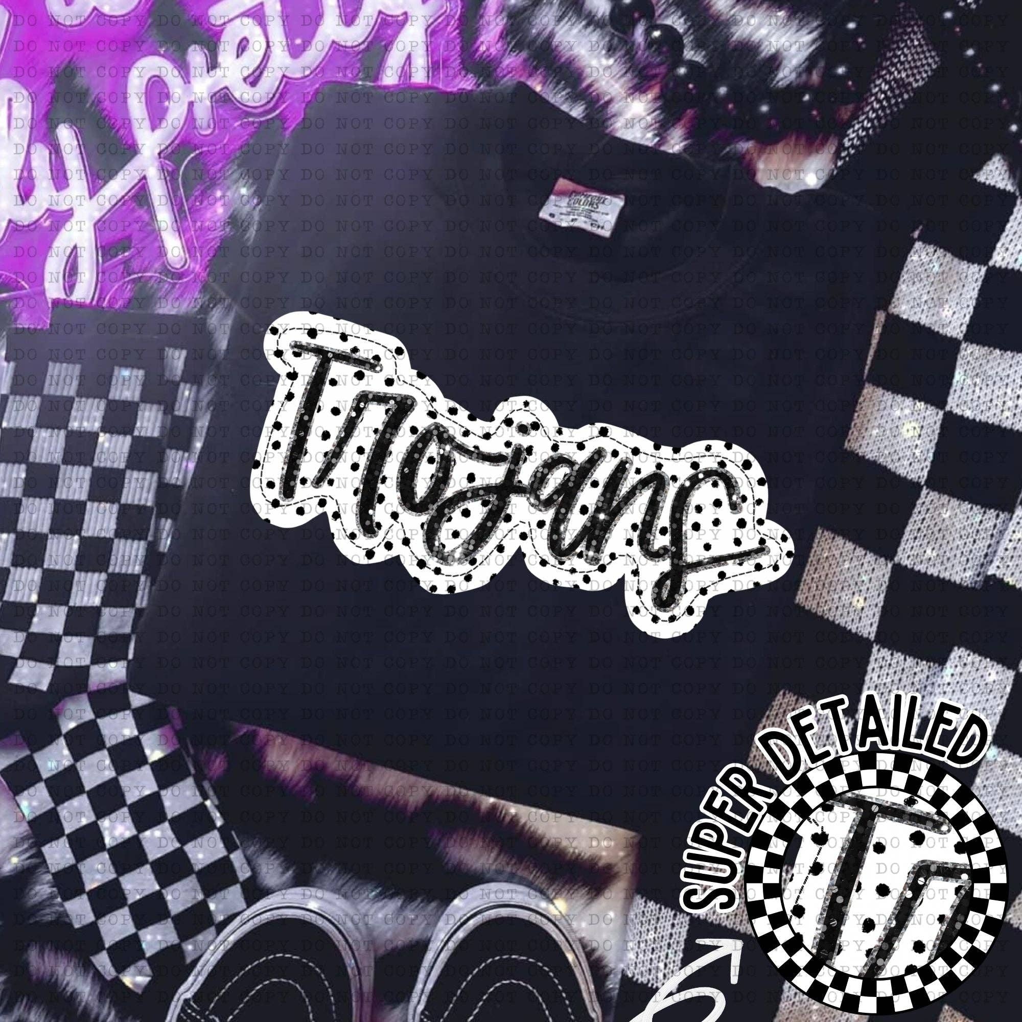 Simple Tymes – Engroshandel Sublimationstryk – Dotted Applique Teams DTF-print68