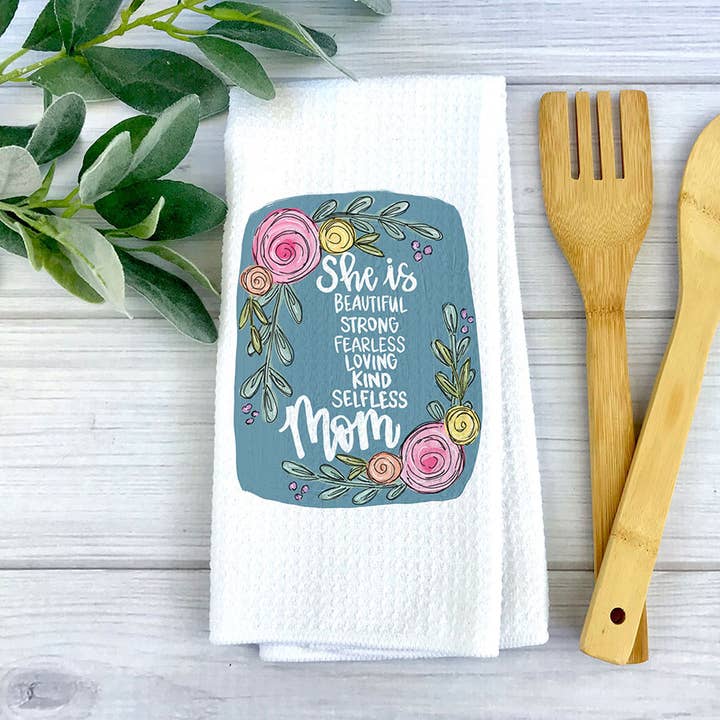 Mother Gift Towel Mothers Day Kitchen Mom Birthday Present for wholesale by Canary Road