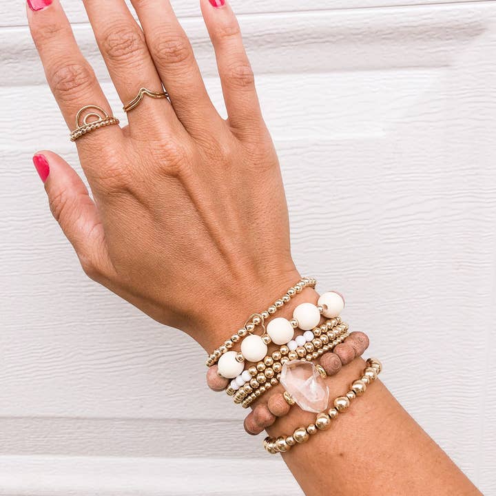 Beaded Ring för wholesale av Waves and Stone