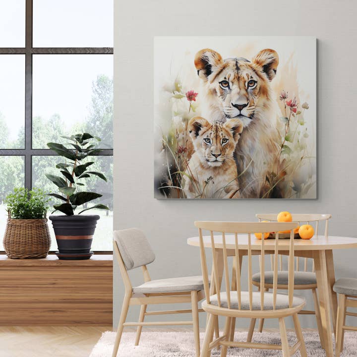 Art By Nataliia – Engroshandel Kunsttryk – Tiger plakattryk, vægkunst, tigerportrætplakat2