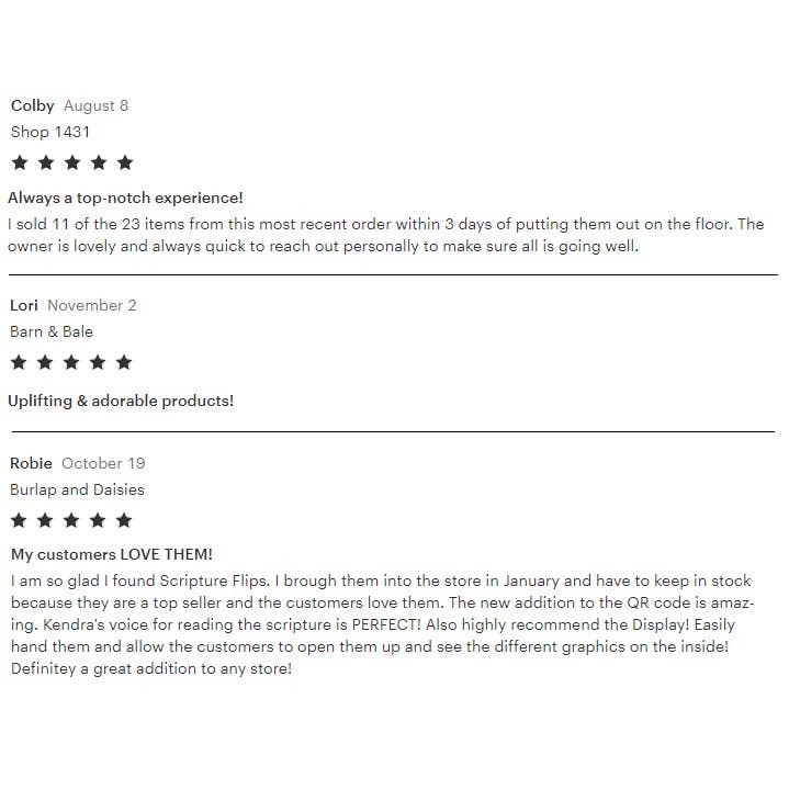 Scripture Flips - Wholesale Religion - Savior Scripture Flip3