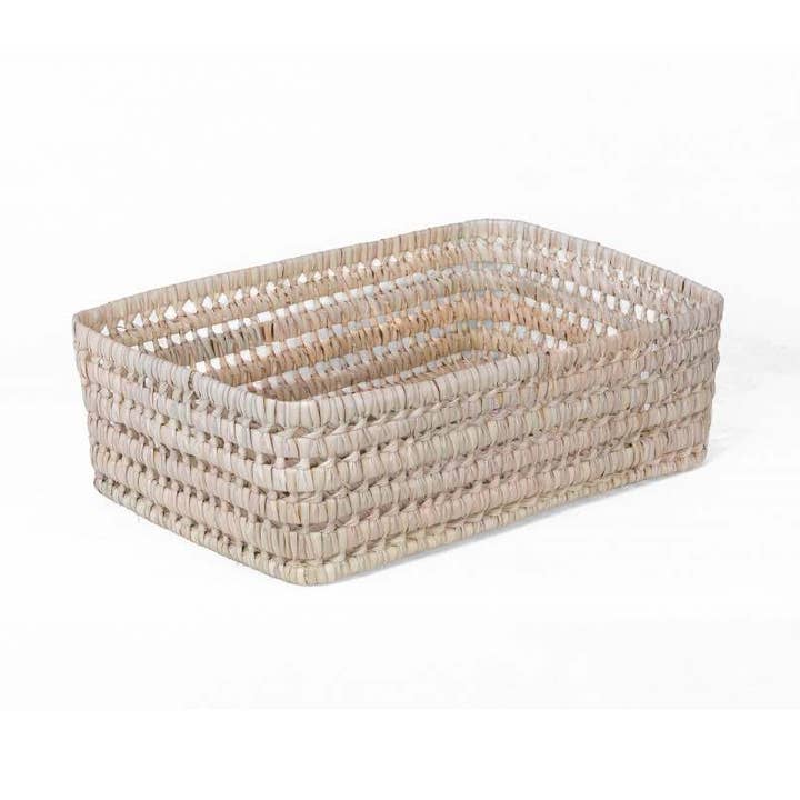 Cesteria Aparici - Wholesale Decorative Tray - Rectangular vegetable fiber tray0