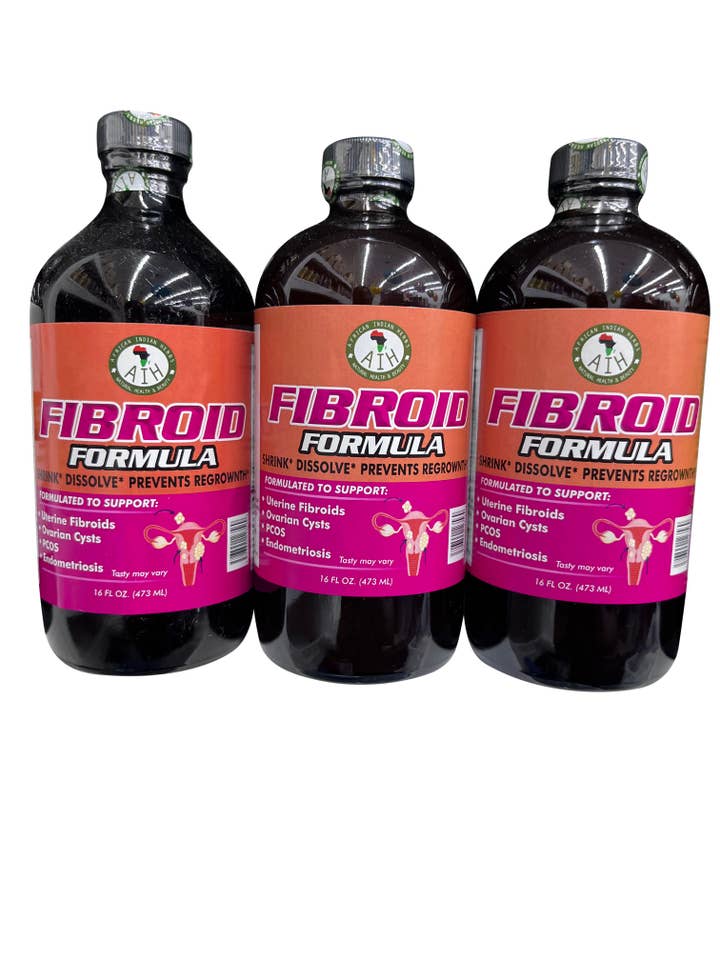 Formule Fibrome Pure Naturelle Bio Bouteille de 16 oz pour la vente par AfroCosmetics & Culture