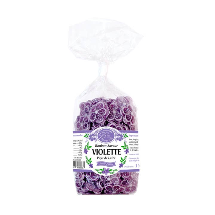 Bonbons A La Violette 150 g - Delavauzelle - ref 77886 pour la vente par Delavauzelle