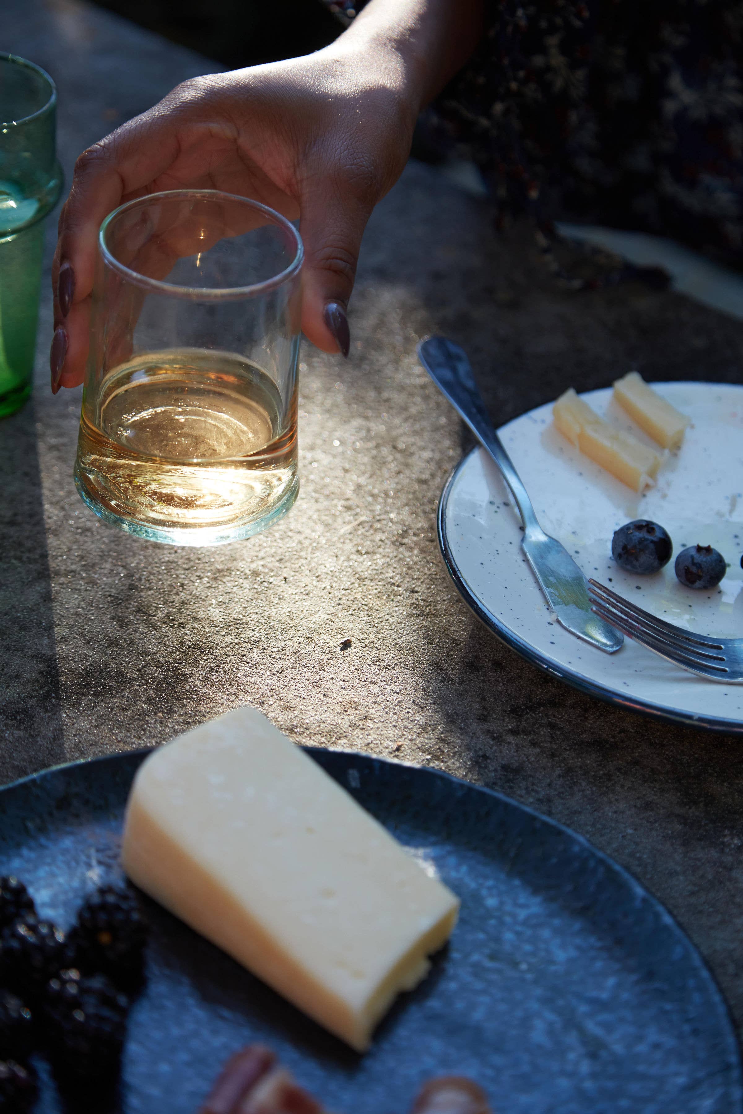 Voyage - Wholesale Cocktail/Liquor Glass - Moroccan Cocktail Glass Blue (24)11