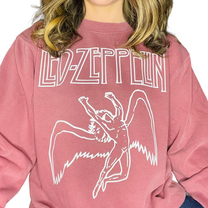Led Zepplin Sweatshirt for wholesale by The SUD Co.