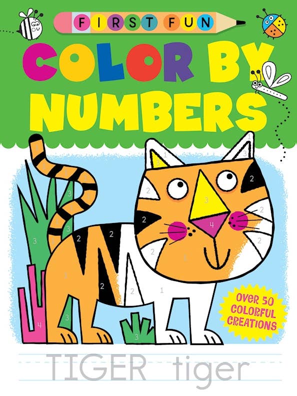 First Fun: Color by Numbers - Coloring for Beginners for wholesale by Fox Chapel Publishing