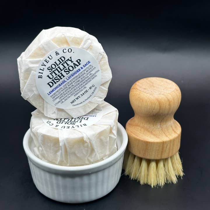 3.3oz. FRESH: Lemongrass,Lavender&Sage Dish Soap STARTER SET for wholesale by Bilyeu & Co.