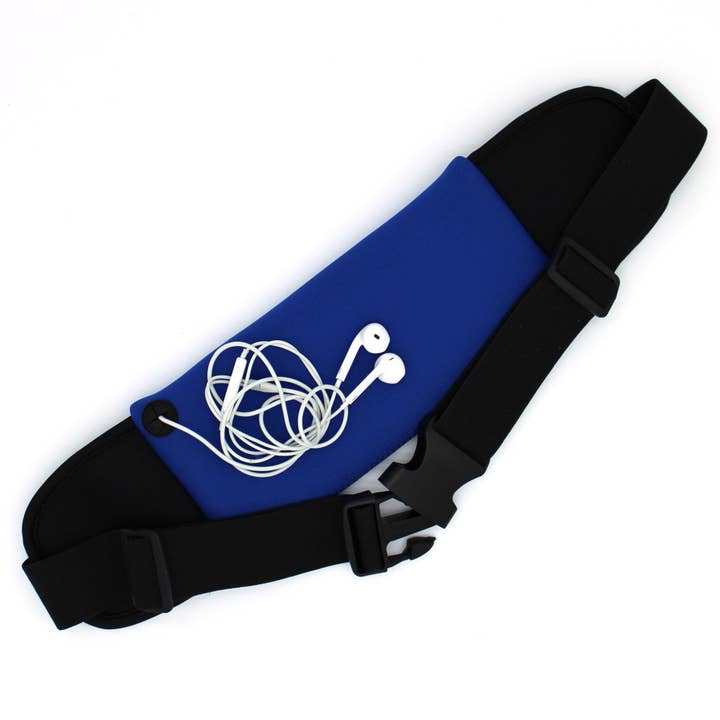 Go Emu - Lifestyle Accessories - Wholesale Belt Bag - Unisex - Neoprene Money/Running Belt - Royal Blue1