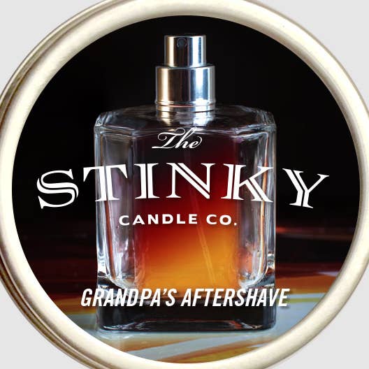 Bedstefars Aftershave for engroshandel hos The Stinky Candle Company, LLC