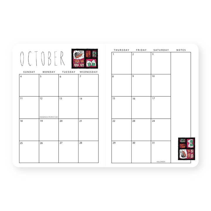 Linda Tong Planners - Wholesale Planner - 2026 Monthly Planner Bows10