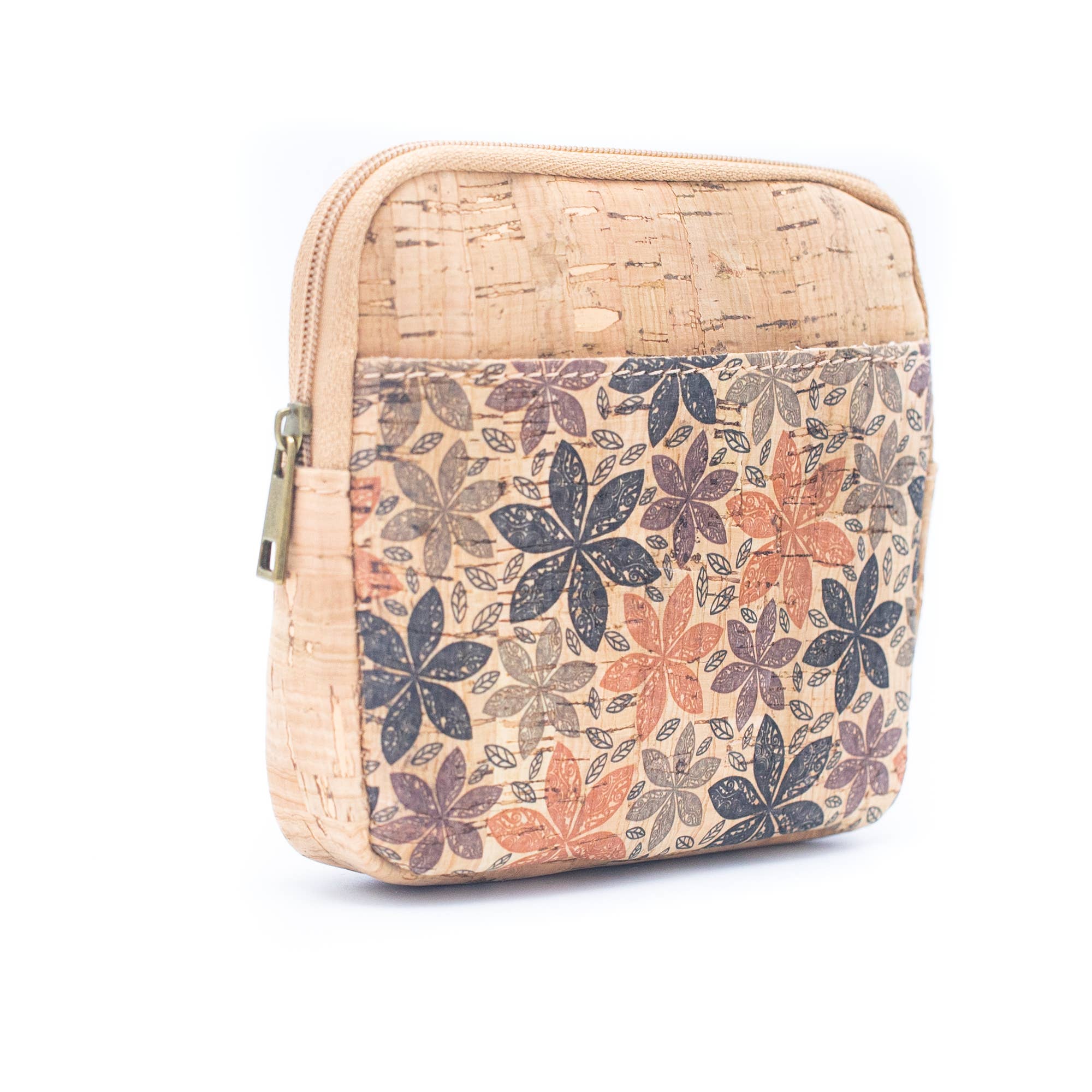 Meninas Bonitas Cork - Venta al por mayor Monedero - Mujer - (5 unidades) monedero de corcho con estampado de monedero BAGF-0019