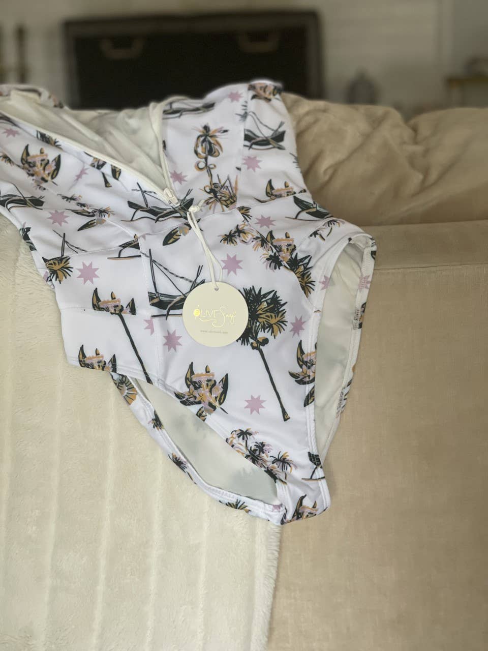 Olive Surf - Wholesale One Piece Swimsuit - Women's - The Bri8