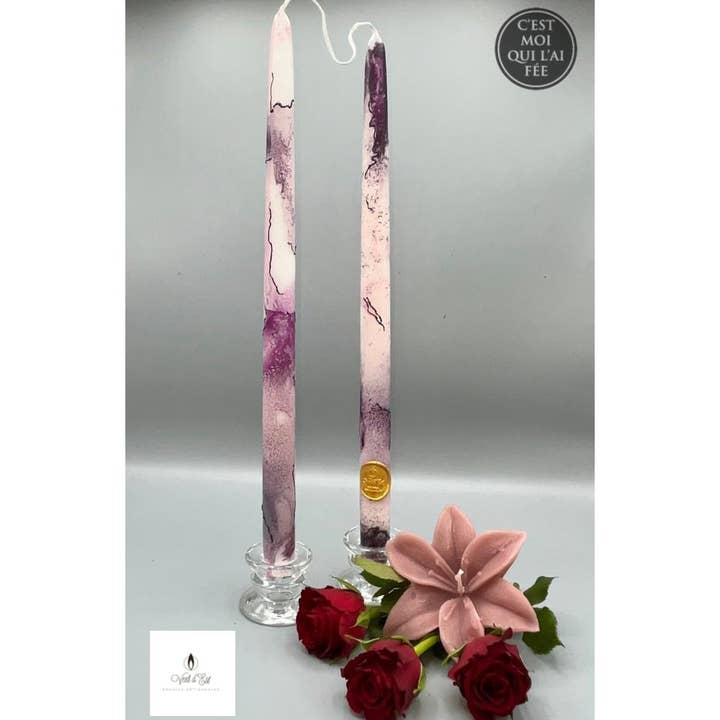 Bougies Vent d'Est - Wholesale Tapered Candle/Candlestick - Gold, Silver, and Trendy 2025 Colored Taper Candles7